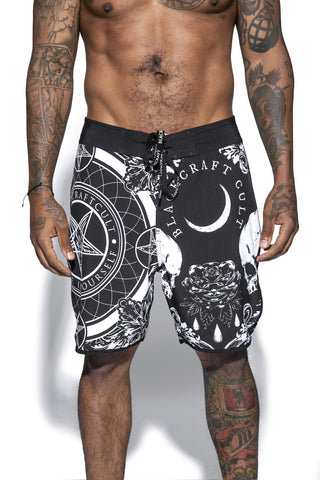 Baroque Print - Board Shorts