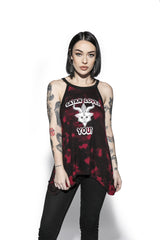 Cuz Jesus Doesn't - Blood Moon Tank Top