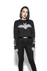 Batcraft - Women's Cropped Crewneck