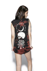 Spirits Of The Dead Bleach Wash- Unisex Sleeveless Tall Tee