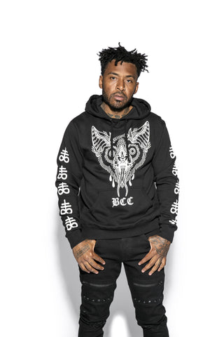 Unholy Bat - Hooded Pullover Sweater