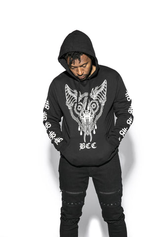 Unholy Bat - Hooded Pullover Sweater