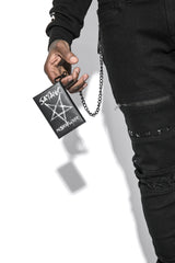 Satanic Motherfucker - Trifold Chain Wallet