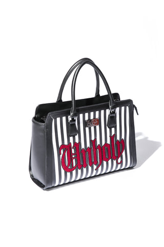 Unholy Stripe - Large Satchel