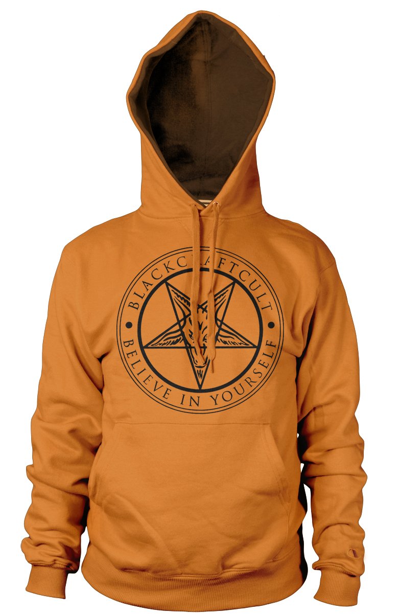 Believe In Yourself - Orange Hooded Pullover Limited Edition (LIQUIDATE)