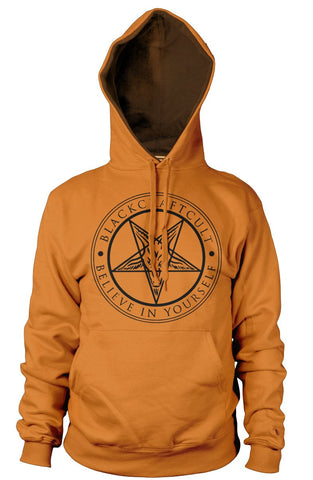 Believe In Yourself - Orange Hooded Pullover Limited Edition (LIQUIDATE)