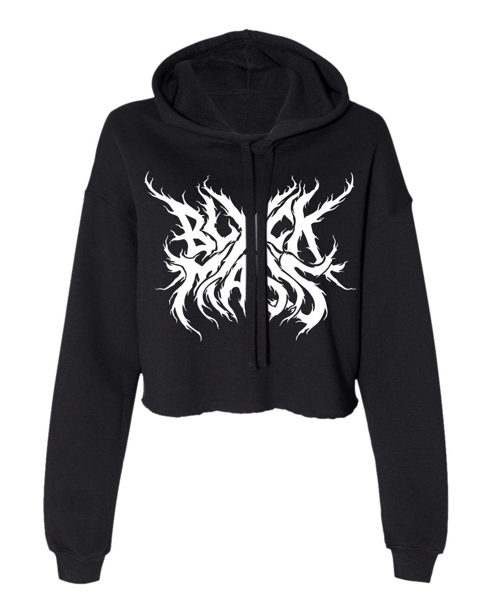 Deal With The Devil - Women's Cropped Hoodie