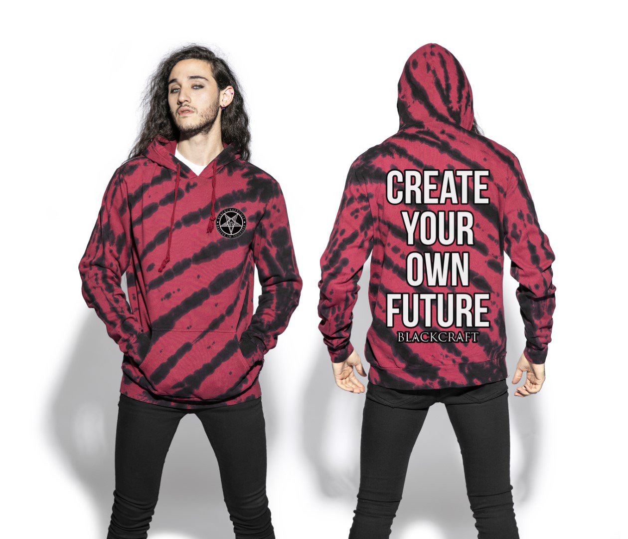 Create Your Own Future - Krueger Dye Hooded Pullover