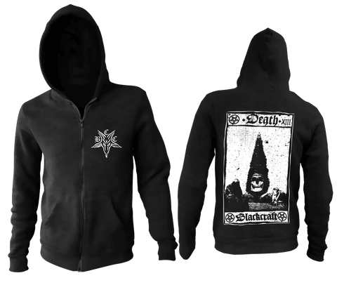 Death Card - Zip Up Hoodie