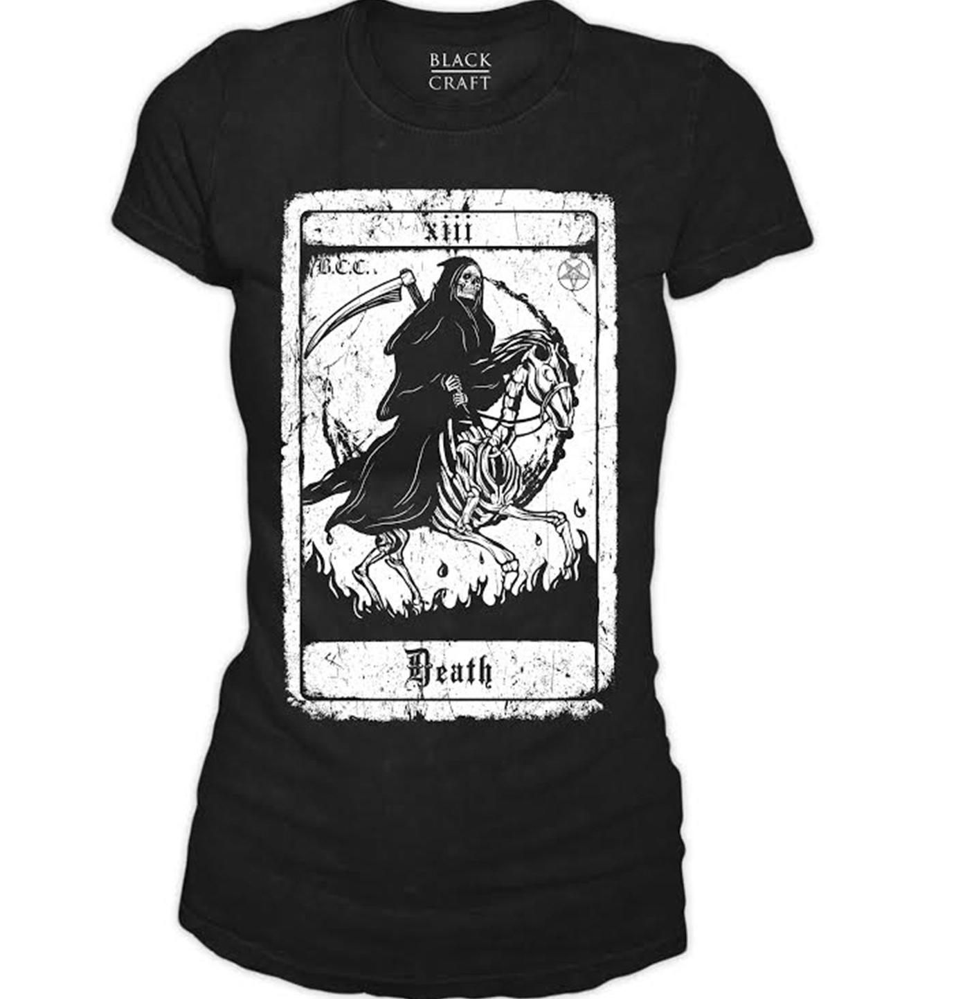 Death Tarot - Women's February 2019 Mystery Box Tee (LIQUIDATE)