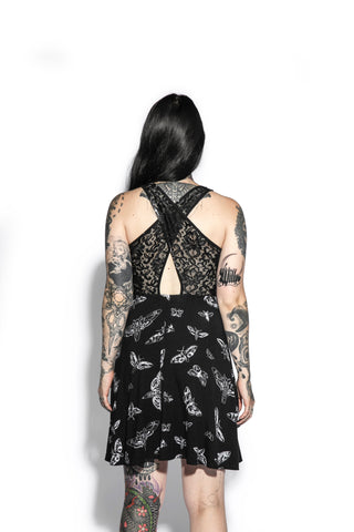 Death Moth - Sleeveless Dress