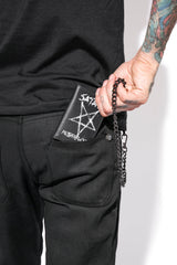 Satanic Motherfucker - Trifold Chain Wallet