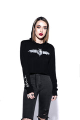 Batcraft - Women's Lightweight Cropped Hoodie