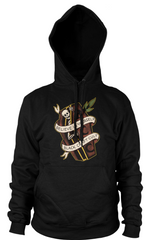 Coffin Skeleton - Hooded Pullover Sweater