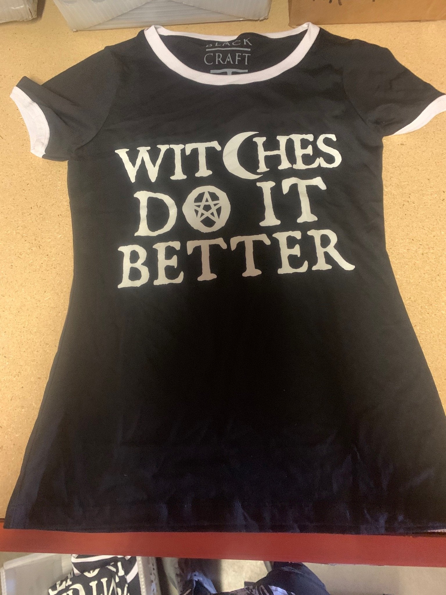 Witches Do It Better Ringer- Women's Subscription Box Tee (LIQUIDATE)