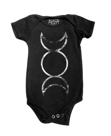 Triple Moon - Baby Onesie