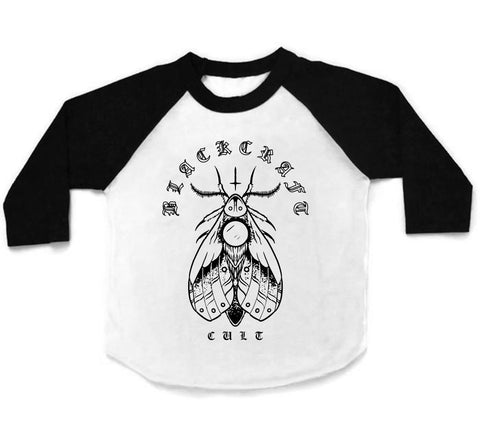 Moth Planchette - Child's Baseball Tee