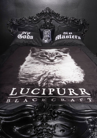 Lucipurr - Throw Blanket