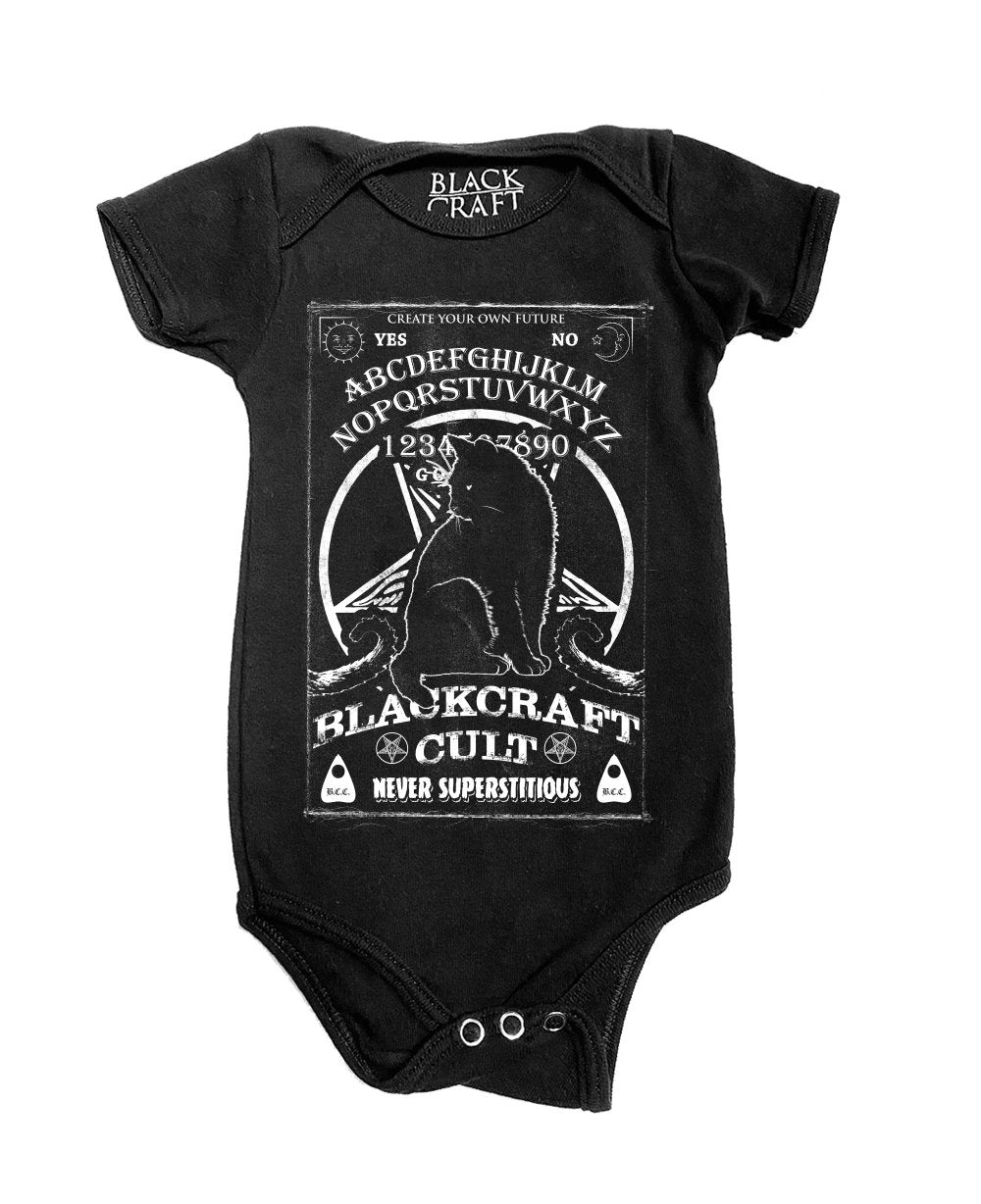 Ouija Cat - Baby Onesie