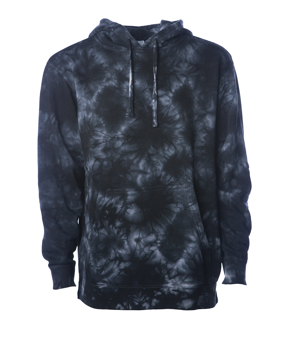 BOH PRM4500TDC Independent Black Tie Dye Pullover