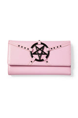 Pentagram Harness - Pink Clutch Wallet