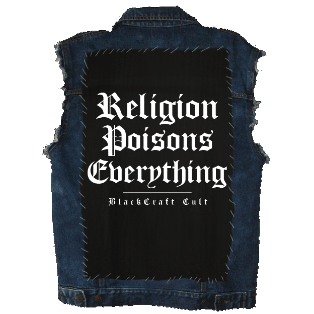 Religion Poisons - Back Patch