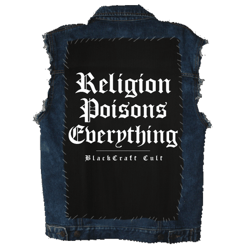 Religion Poisons - Back Patch