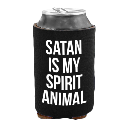 Satan Is My Spirit Animal - Drink Cooler