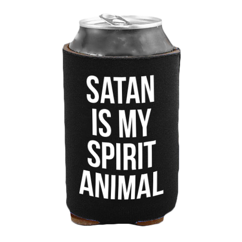 Satan Is My Spirit Animal - Drink Cooler