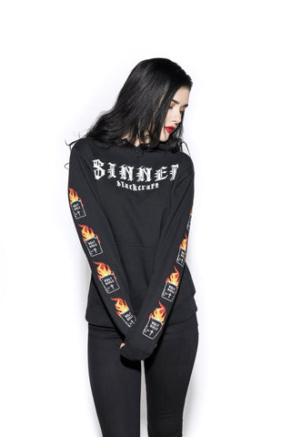 Sinner - Hooded Pullover Sweater