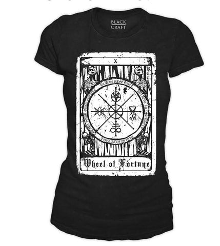 Wheel Of Fortune Tarot - Women's February 2019 Mystery Box Tee (LIQUIDATE)