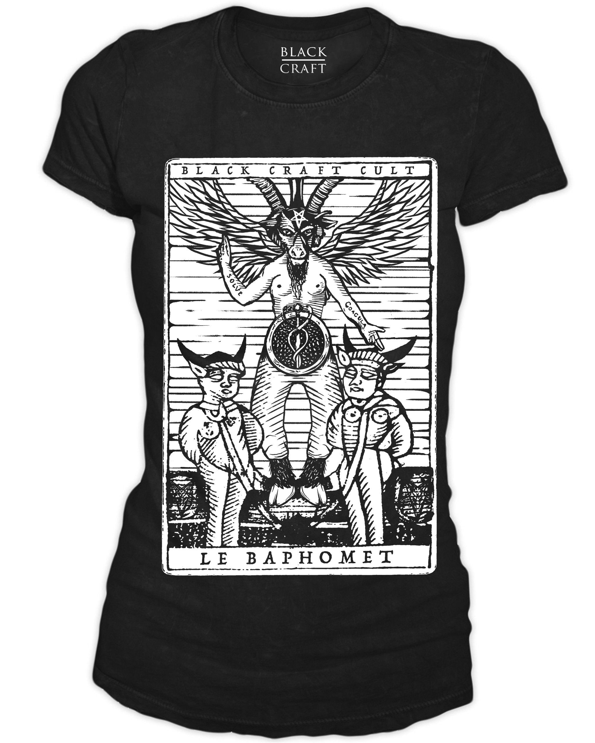 Baphomet Tarot - Women's January 2019 Mystery Box Tee (LIQUIDATE)