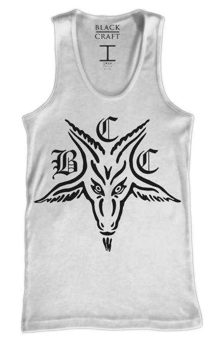 BCC Goat - White Tank Top