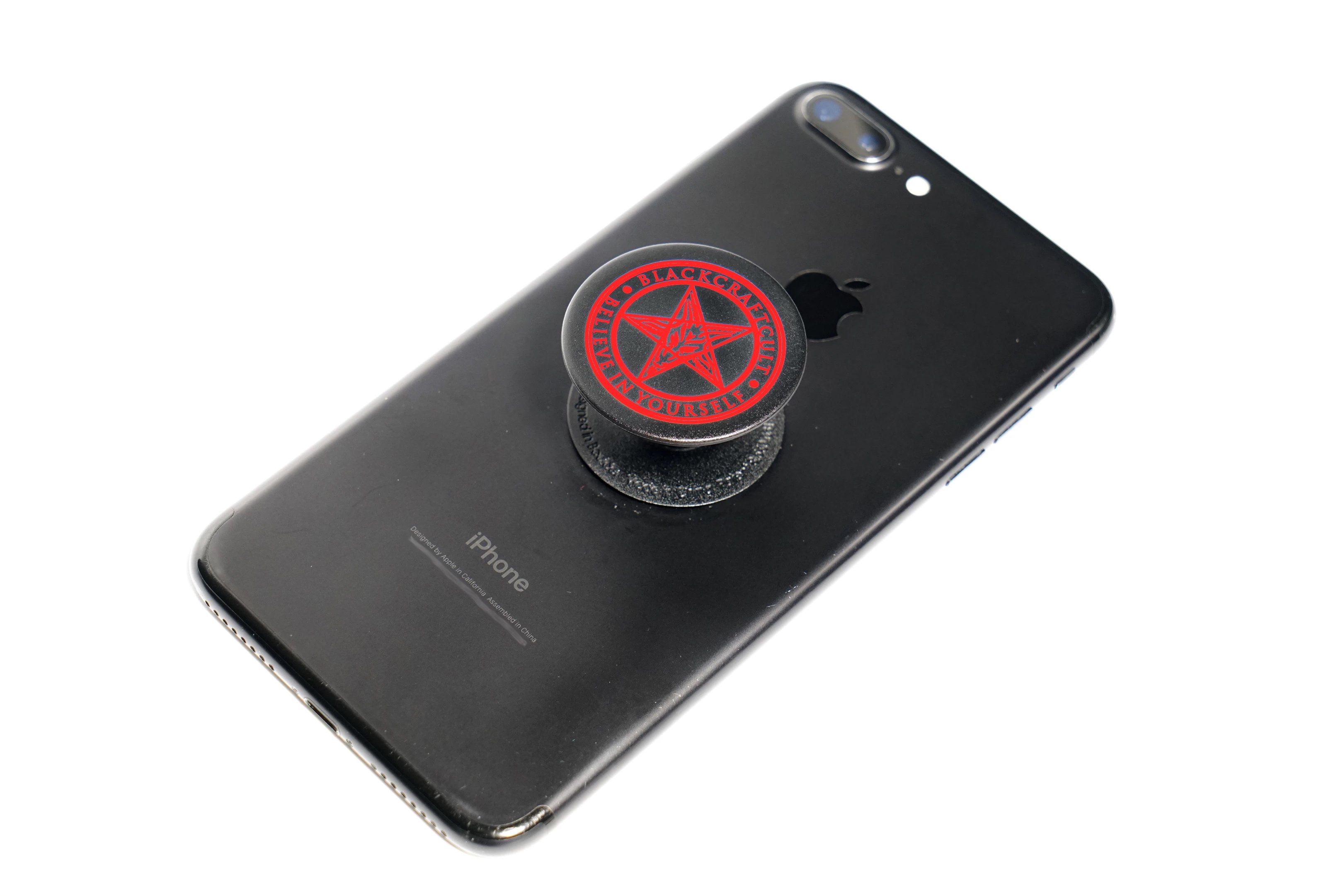 Believe In Yourself  - Red Print Pop Socket