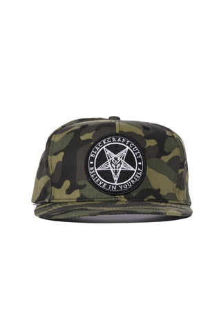 Believe In Yourself - Camo Snapback Hat