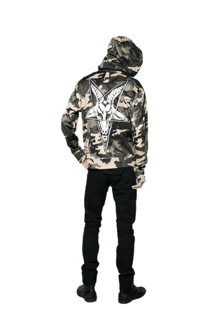 Baphomet Camo - Zip Up