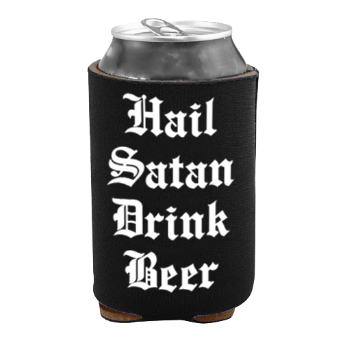 Hail Satan Drink Beer - Drink Cooler