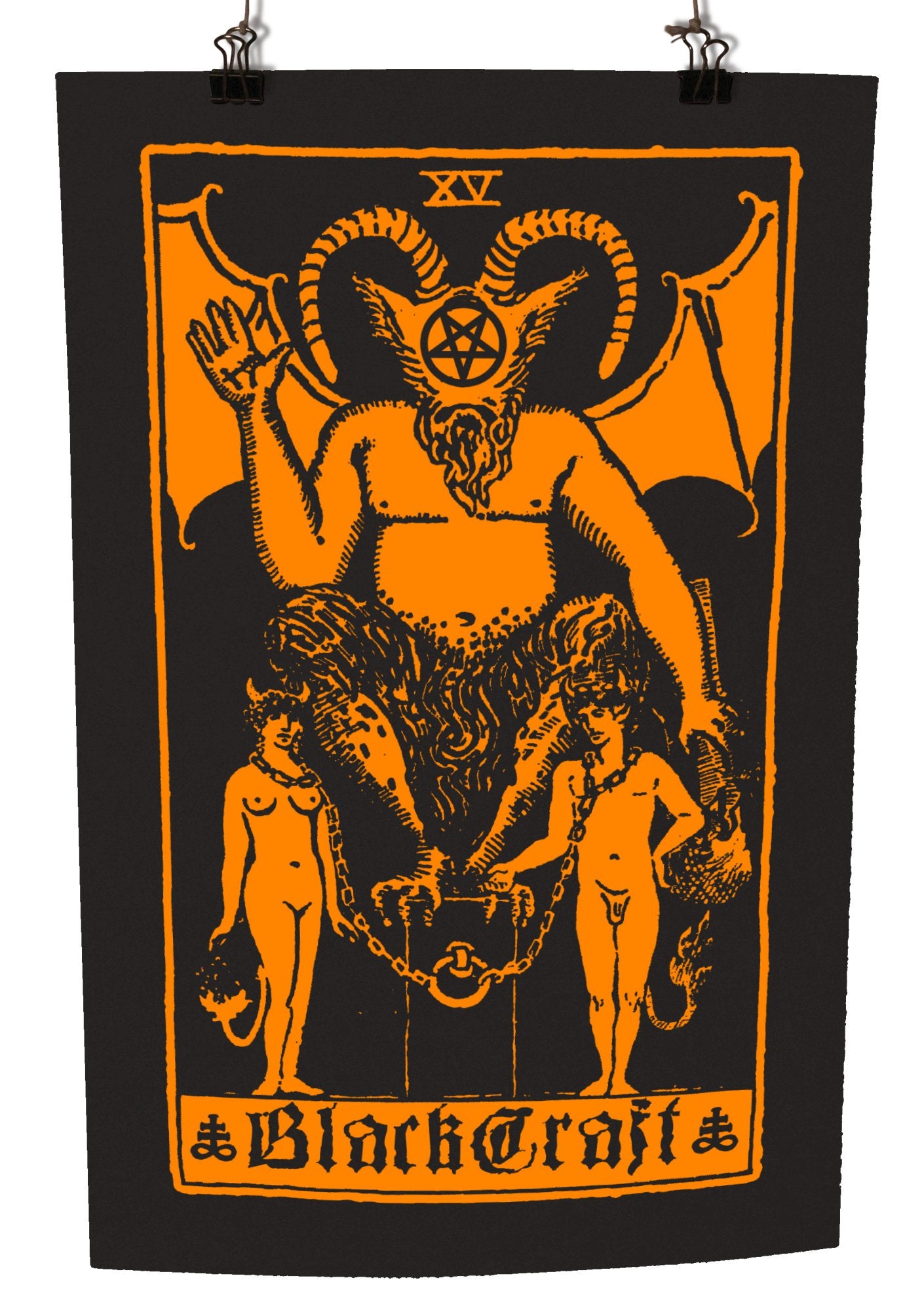 Orange Tarot Print - September Mystery Box (LIQUIDATE)