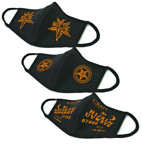 Blackcraft Orange Face Mask Collection