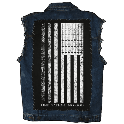 One Nation No God - Back Patch