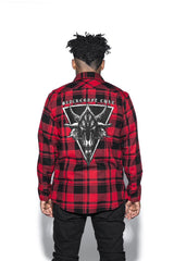 Six Eyed Baphomet - Flannel