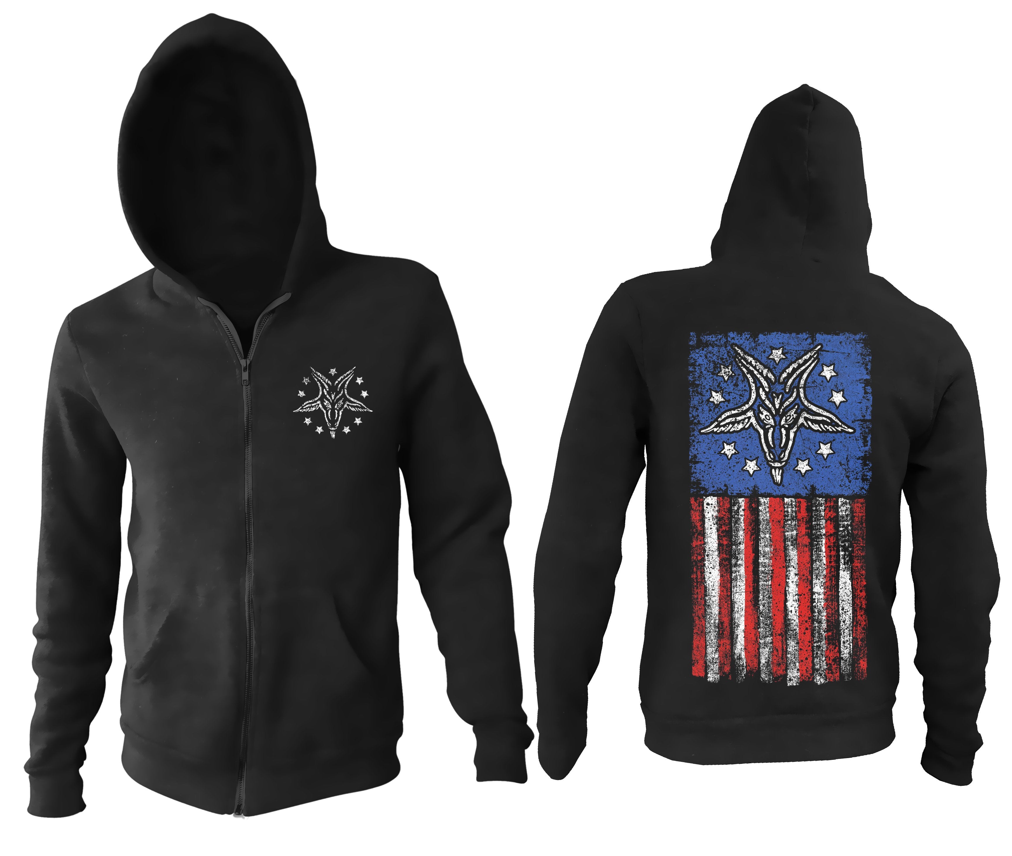 God Free America - Zip Up Hoodie