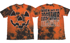 Every Night Is Halloween - Orange Lightning Dye