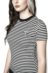 Baphomet - Striped Women's Tee