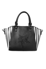 BCC Goat Embossed Striped - Satchel