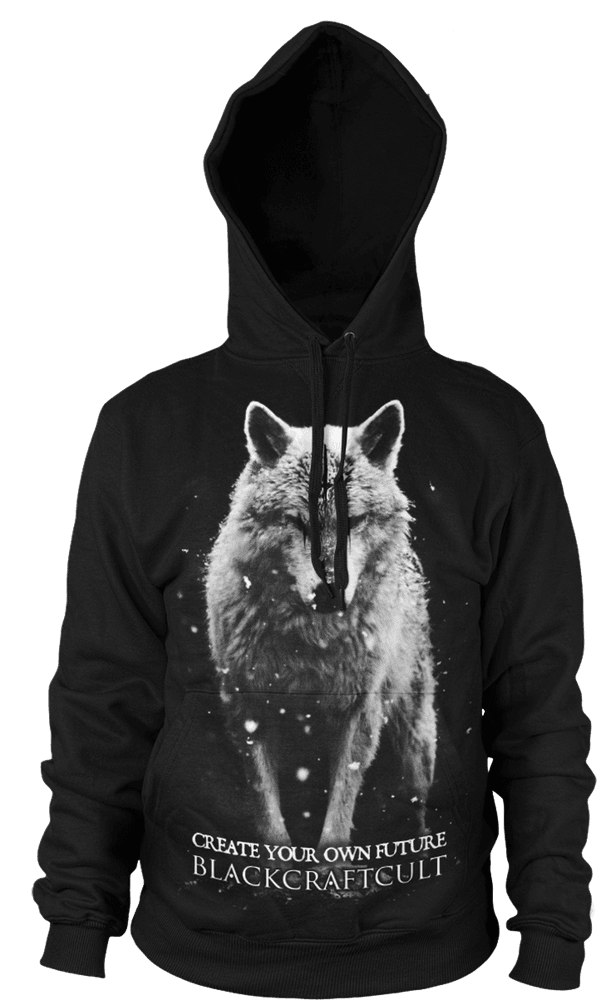 Lone Wolf - Hooded Pullover Sweater