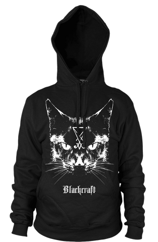 Lucifer The Cat - Hooded Pullover Sweater