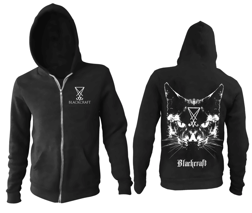 Lucifer The Cat - Zip Up Hoodie