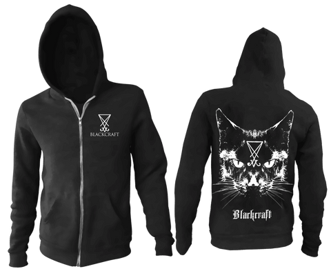 Lucifer The Cat - Zip Up Hoodie