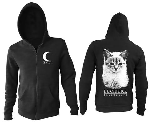 Lucipurr - Zip Up Hoodie